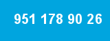 951 178 90 26